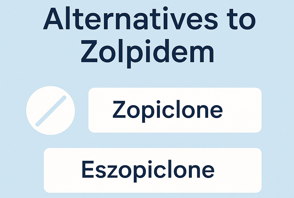 Alternatives to zolpidem